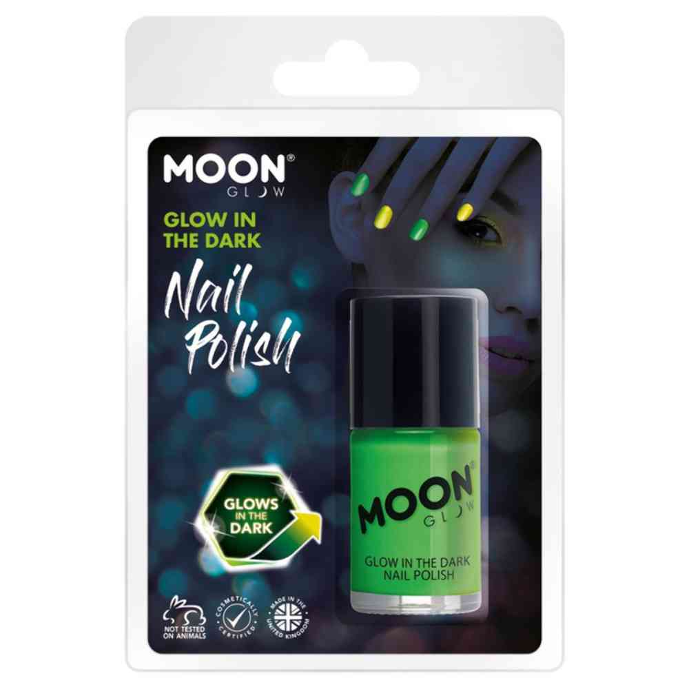 Moon Creations - Moon Glow Glow In The Dark Nail Polish - Green